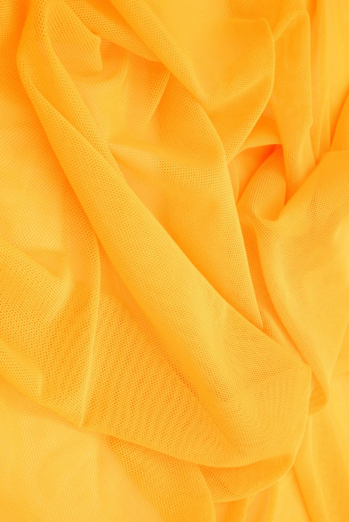 1 Yard of Solid Polyester Spandex Mesh Fabric Poly Span, 58/60'' Width