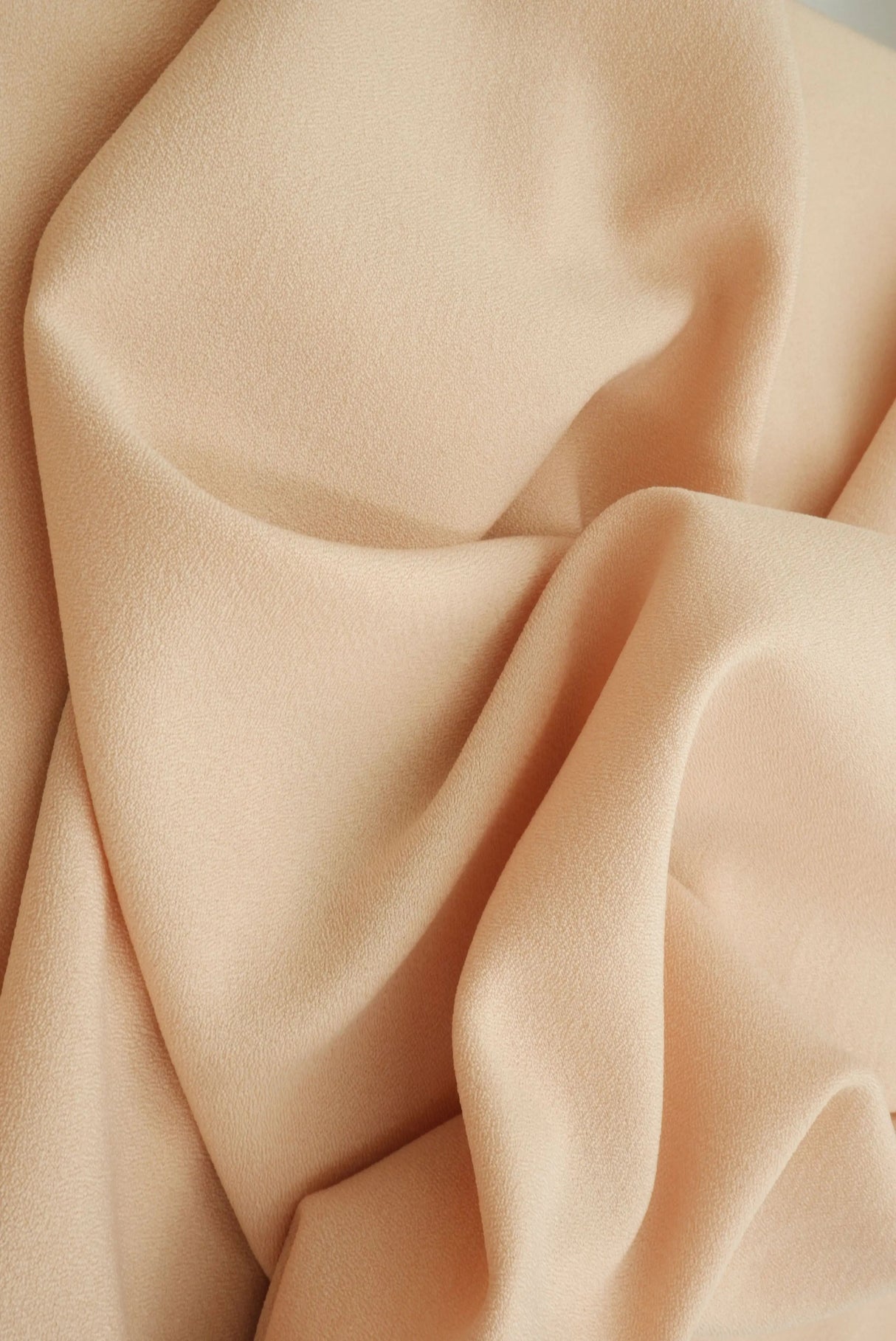 1 Yard Lenox Crepe Solid Woven Fabric Stretch Textured Drapery Upholstery 57/58" Width