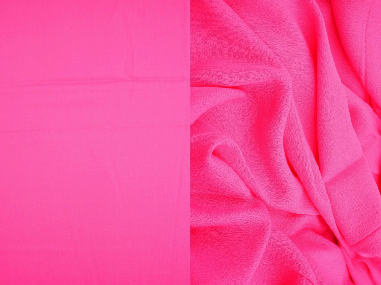 1 Yard Rayon Crepon Solid Woven Fabric Soft Textured Drapery Accent 50/51" Width