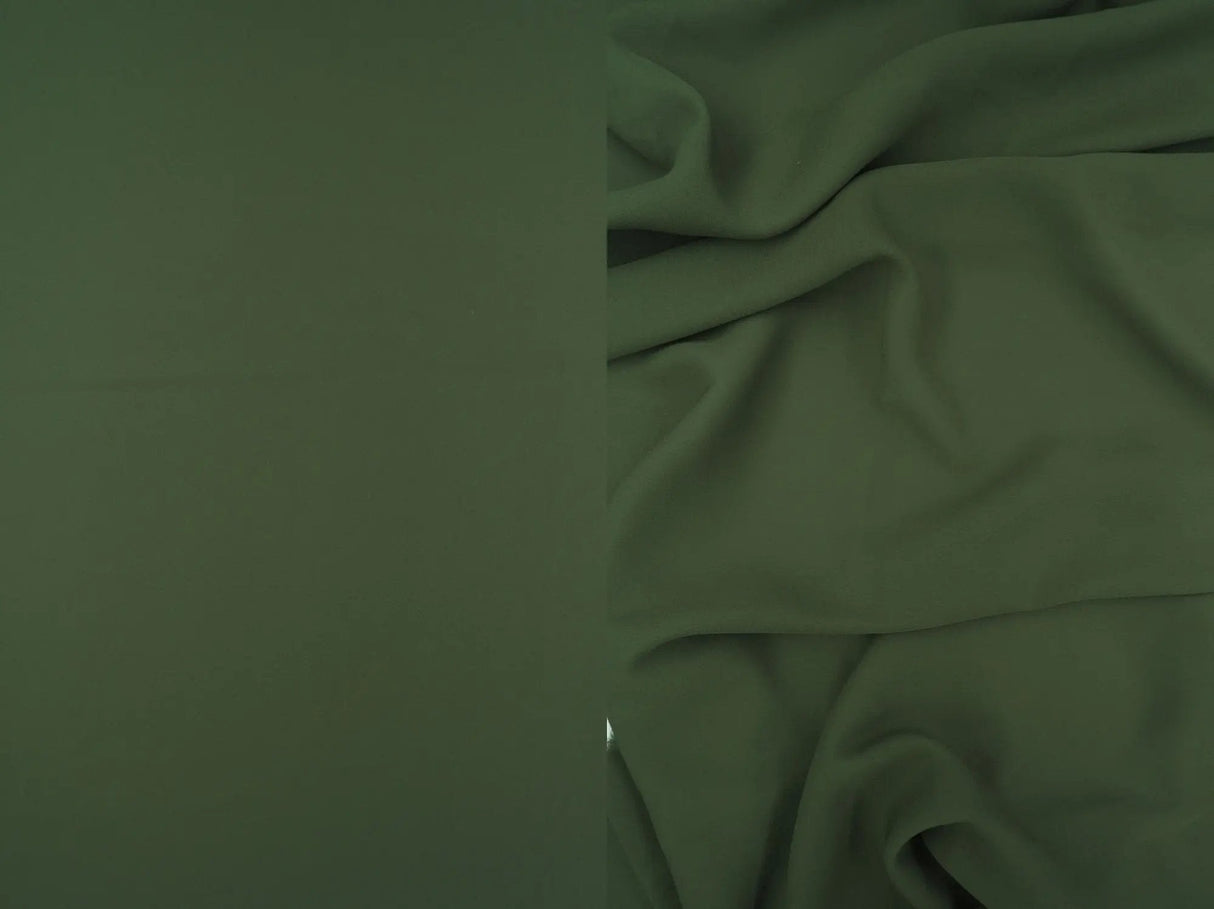 1 Yard Wool Dobby Solid Woven Fabric Soft Textured Drapery Upholstery 57/58" Width