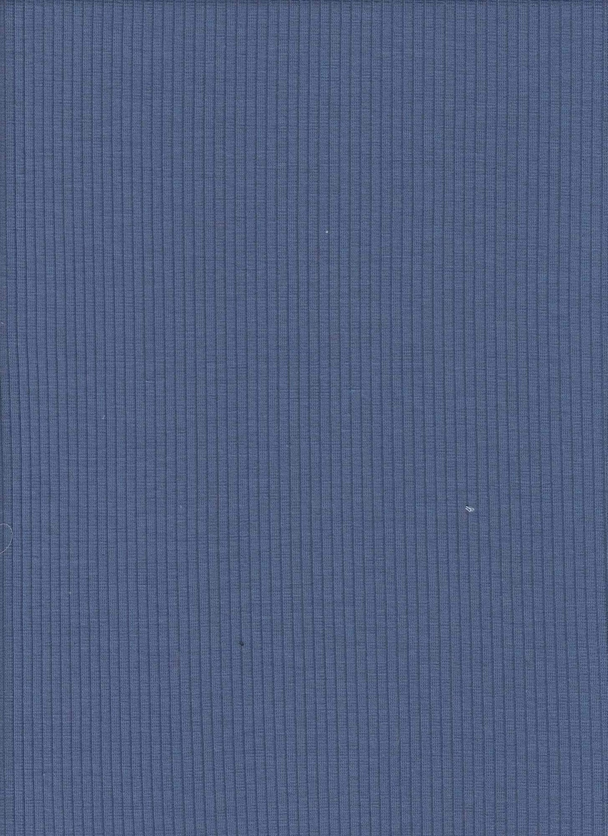 1 Yard 4x2 Rib Solid Knit Fabric, 52/54'' Wide Polyester Rayon Spandex Blend