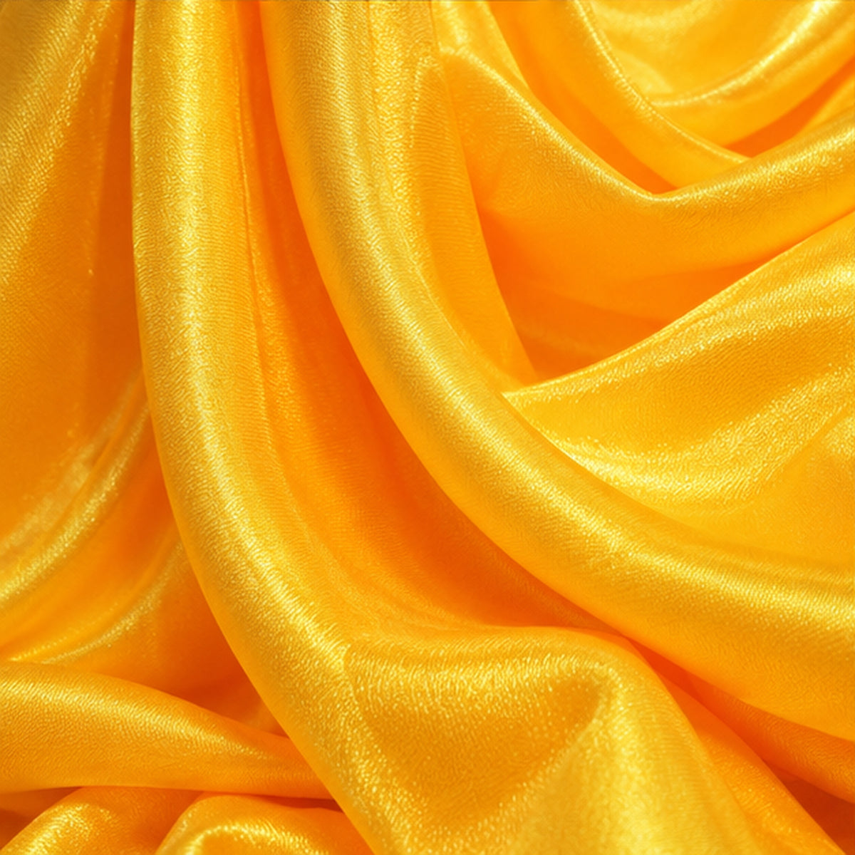 Yellow Low Stretch Polyester Tricot Fabric 108/120 Inch Yard