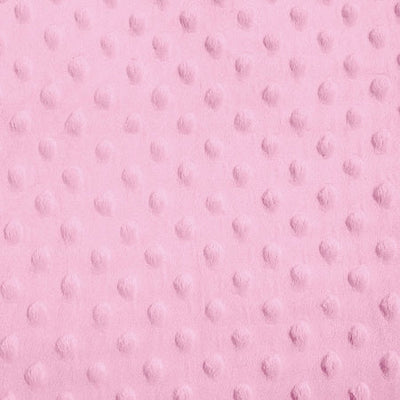 1 Yard Minky Dimple Dot Faux Fur Fabric, 60″ Wide 100% Polyester