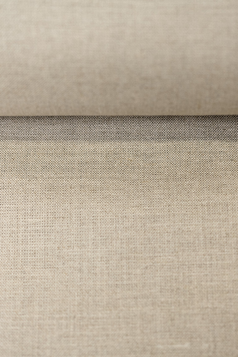 1 Yard Pure Linen Fabric Natural Midweight Solid 7.7 oz 58 Inches Wide