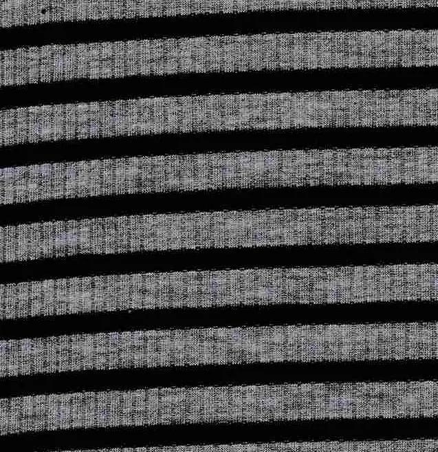 4x2 Rib Stripes Fabric 1 Yard Soft Stretch Textured Knit 52/53" Wide