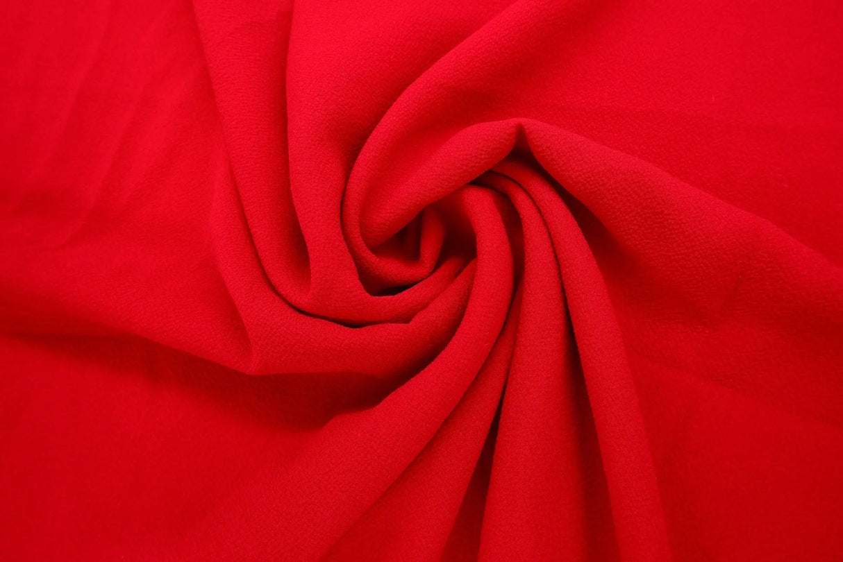 1 Yard Ghost Crepe Solid Woven Fabric Stretch Textured Drapery Upholstery 57/58" Width