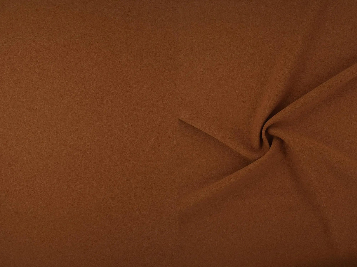 1 Yard Solid Techno Crepe Fabric, Heavy Stretch 58/60" Wide for Apparel