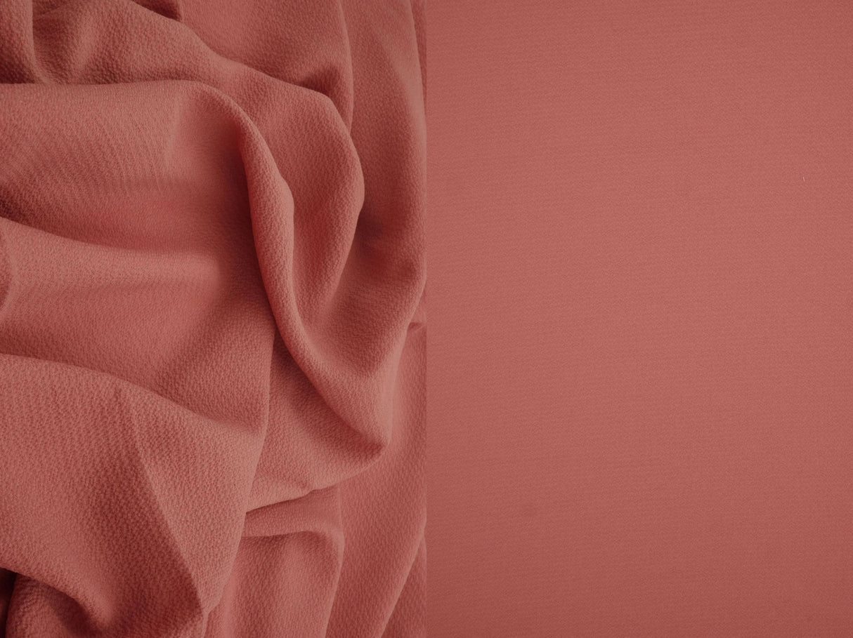 Solid Ghost Bubble Crepe Fabric, Lightweight Textured Stretch 57/58" Wide for Apparel