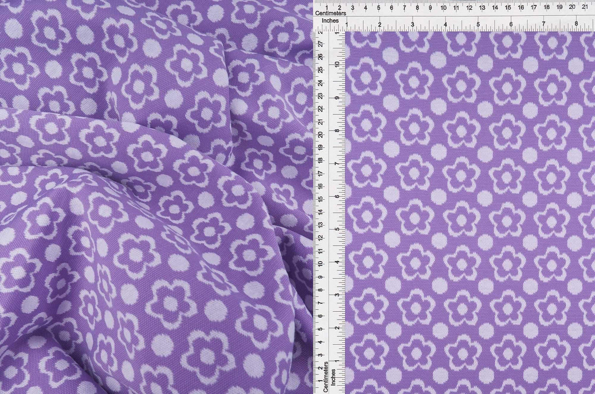 58/60" Double Knit Jacquard Geo Fabric 96% Polyester 4% Spandex 240 GSM by Yard