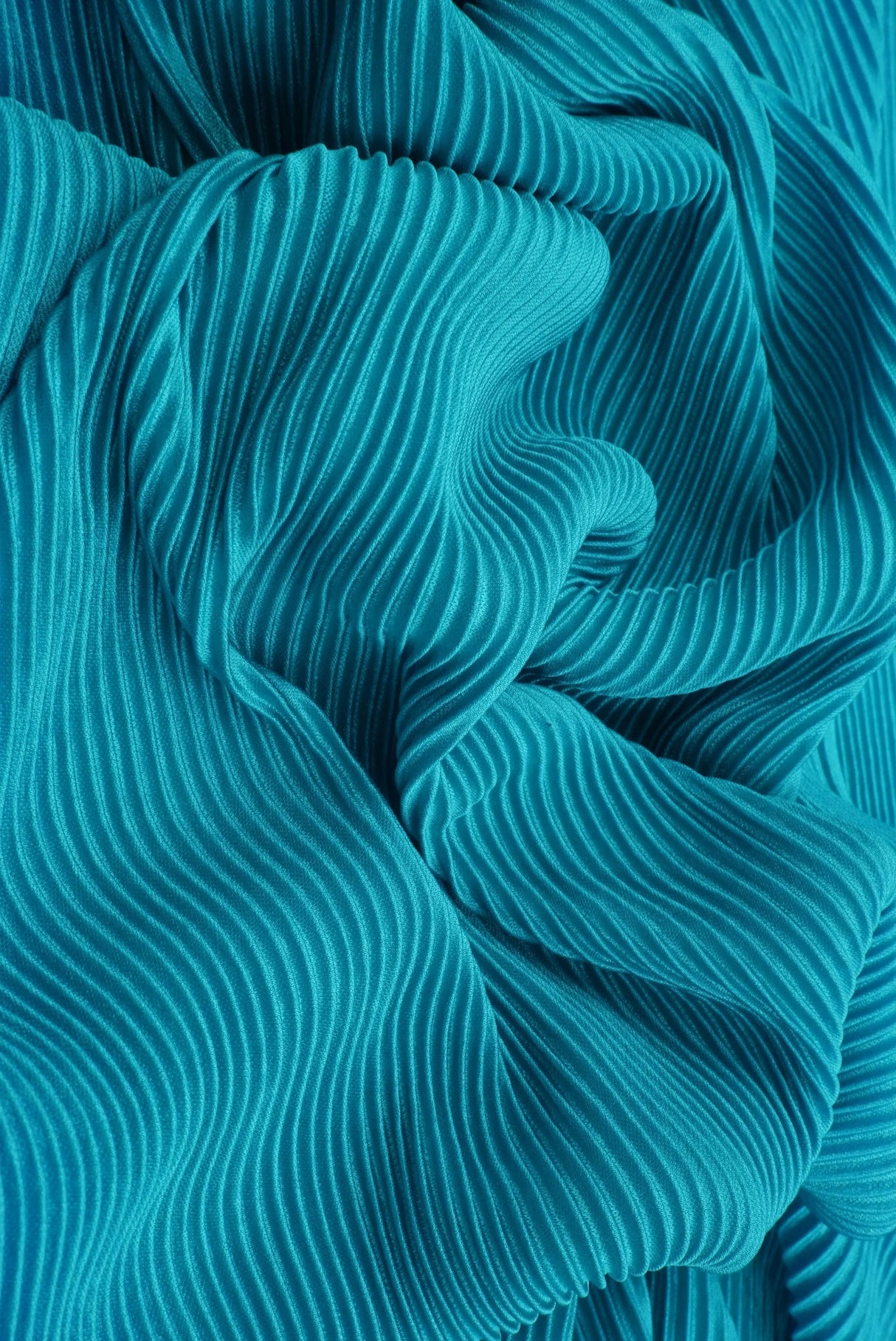 1 Yard Bodre Fabric / Interlock Pleated, 58/60'' Wide 100% Polyester