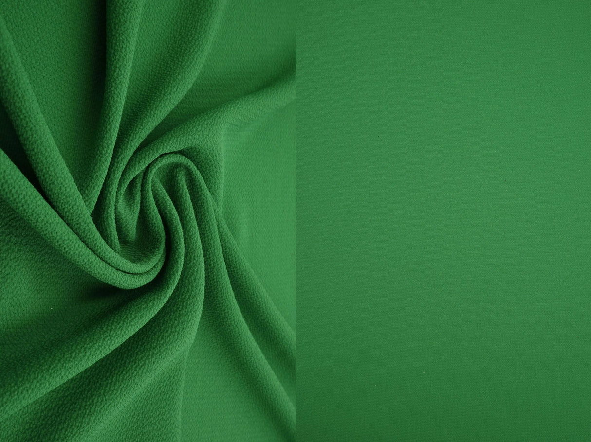 Solid Ghost Bubble Crepe Fabric, Lightweight Textured Stretch 57/58" Wide for Apparel