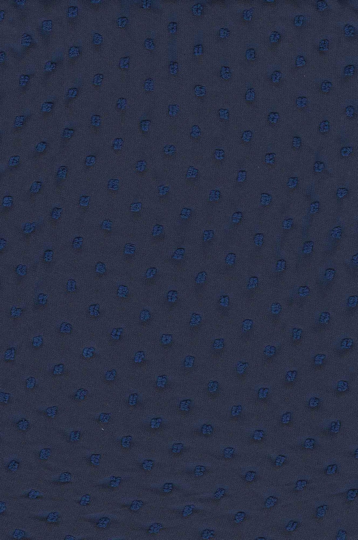 Solid Swiss Dot Chiffon Fabric 100% Polyester Lightweight Sheer 57/58" Wide