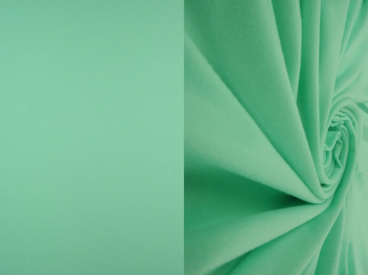 DTY Brushed Solid Knit Fabric by the Yard 58/60'' Width, Poly Spandex Blend