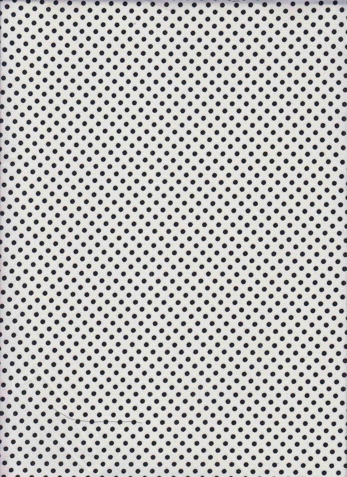 1 Yard DTY Dot Print Knit Fabric, 58/60? Wide Polyester Spandex Blend