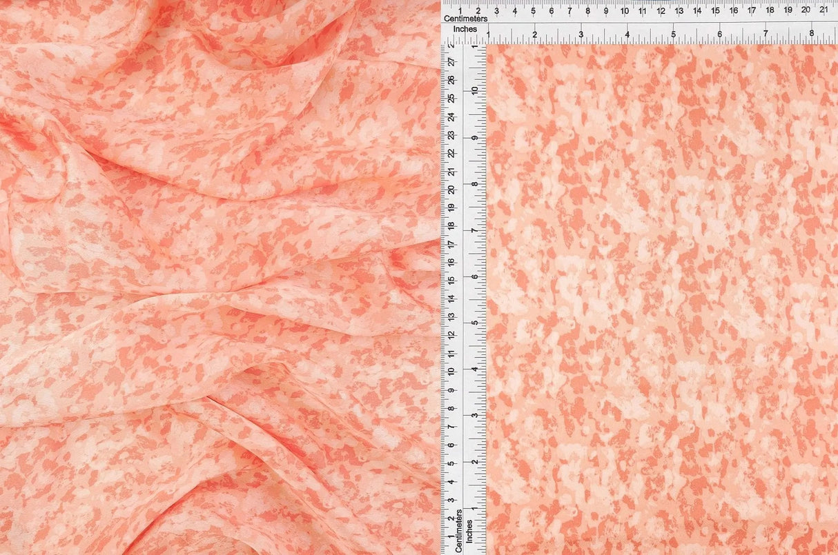 1 Yard Bubble Satin Abstract Fabric, 57/58'' Wide 97% Polyester / 3% Spandex