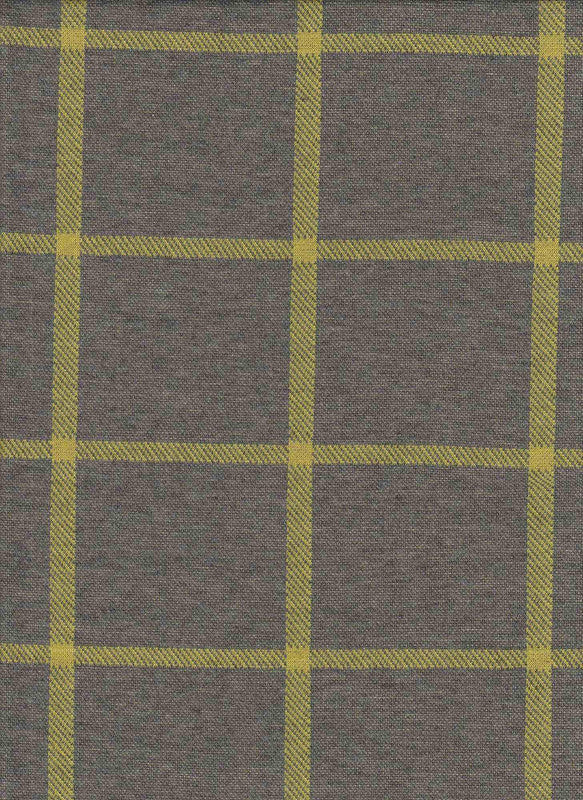 1 Yard Jacquard Window Pane Fabric Double Knit Polyester Rayon Stretch YD Plaid 58/60 Inches