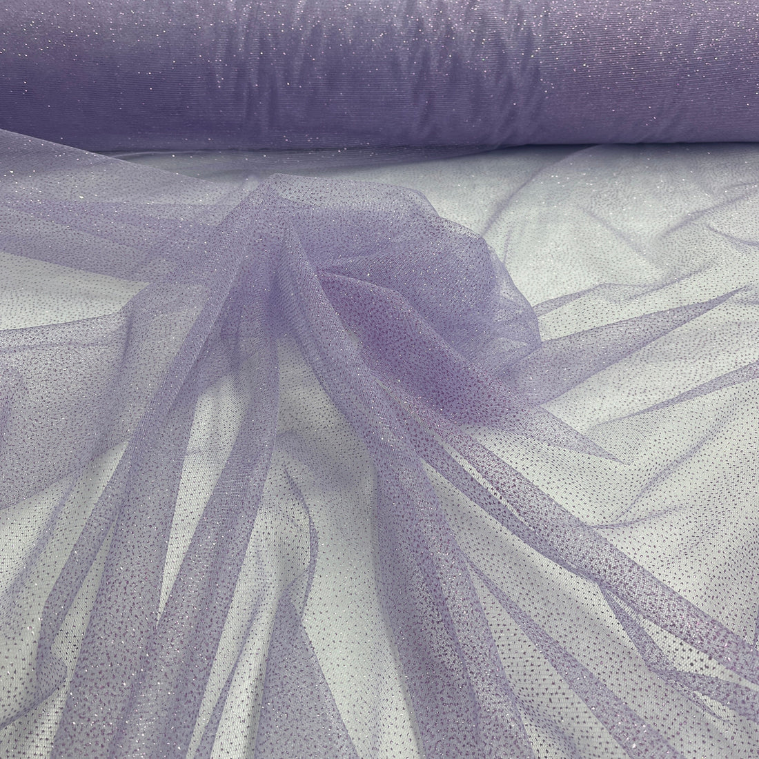 1 Yard 60" Wide Glitter Mesh Fabric Perfect for Bridal, Quinceanera & Dance Costumes