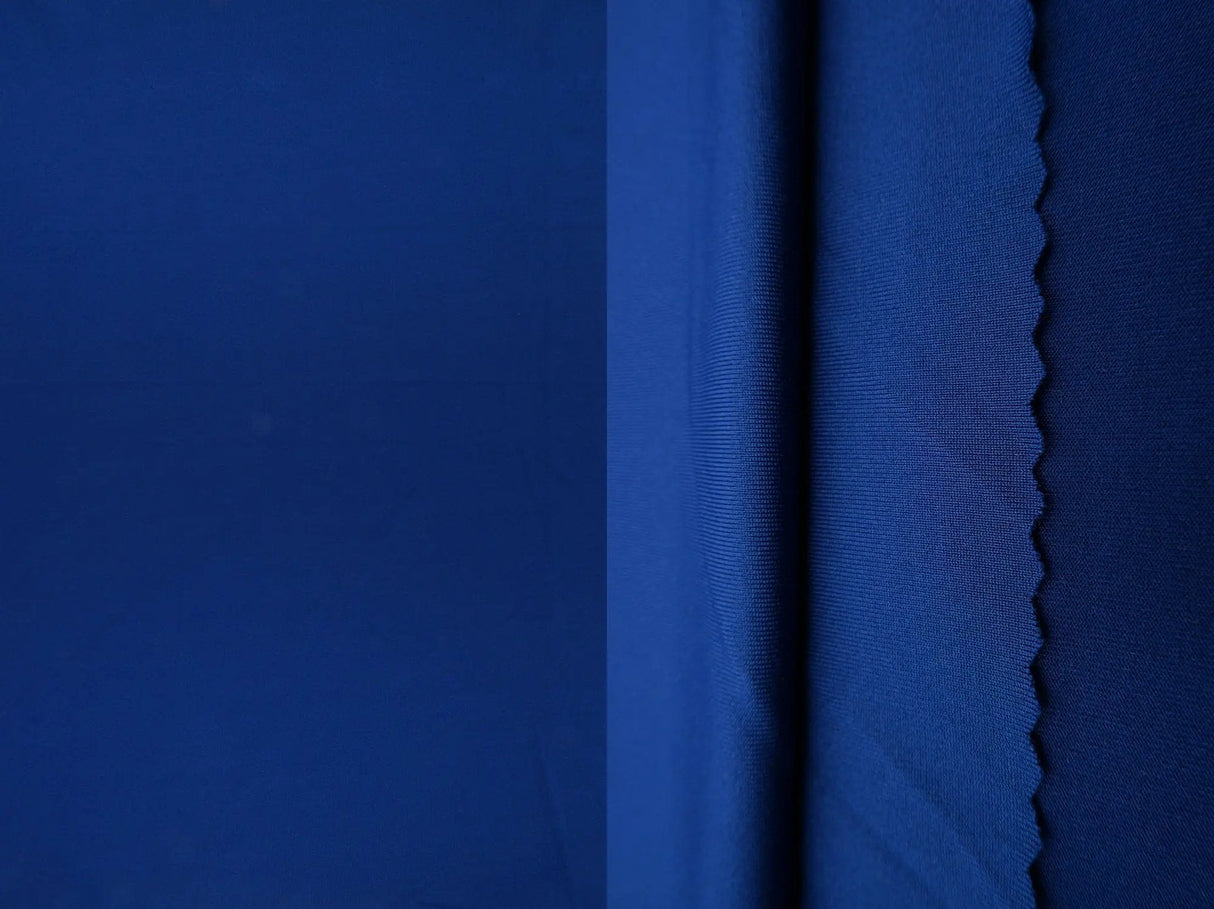 1 Yard Solid Activewear Stretch Knit Fabric 240 GSM, 58/60'' Wide Polyester Spandex Blend