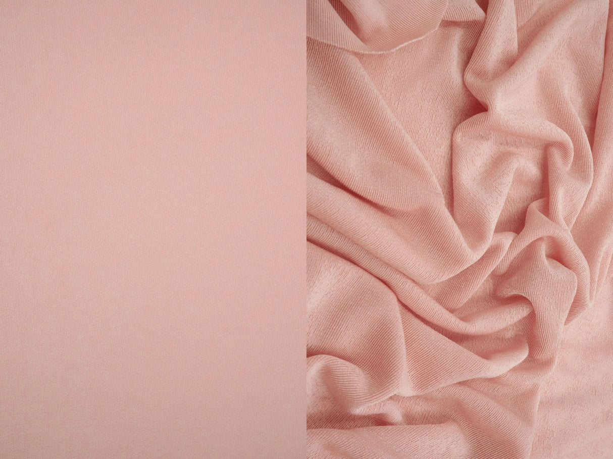 1 Yard Slinky Rib Knit Fabric 1x1 Solid Polyester Spandex Stretch 52/54 Inches