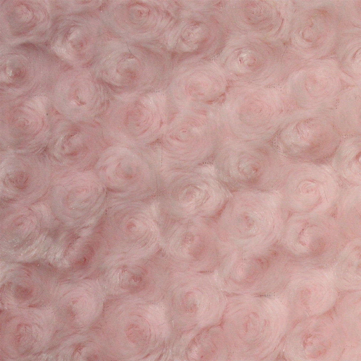 Swirl Rosebud Faux Fur 1 Yard Fabric 100% Polyester, 60″ Wide, 450 GSM Ultra Soft Plush Material