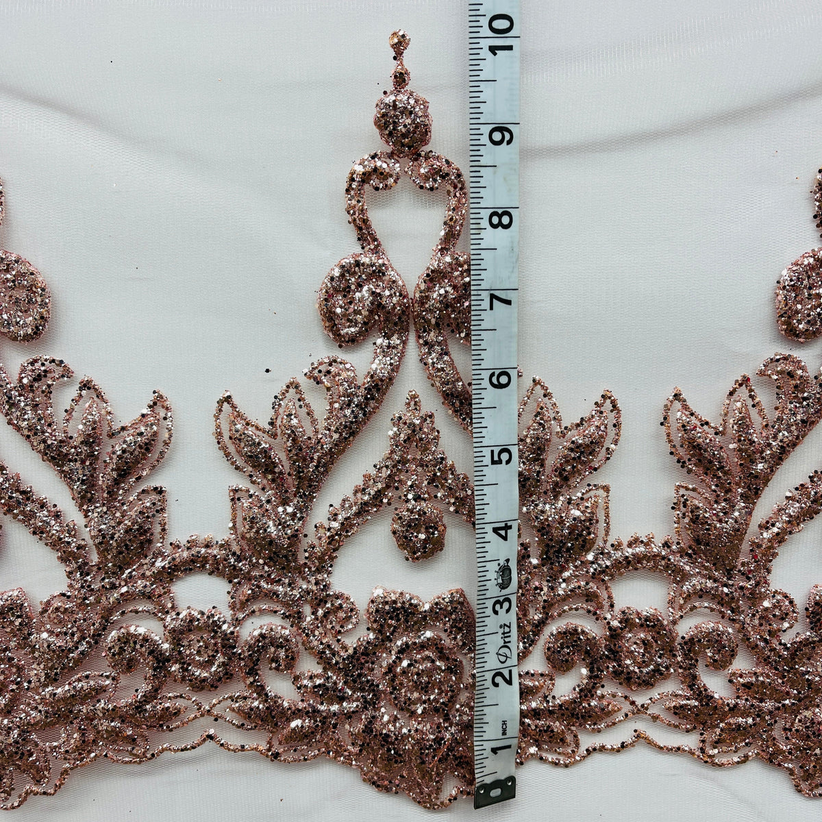 1 Yard Glitter Mesh Fabric 100% Polyester, Sparkling Sheer Lace Material