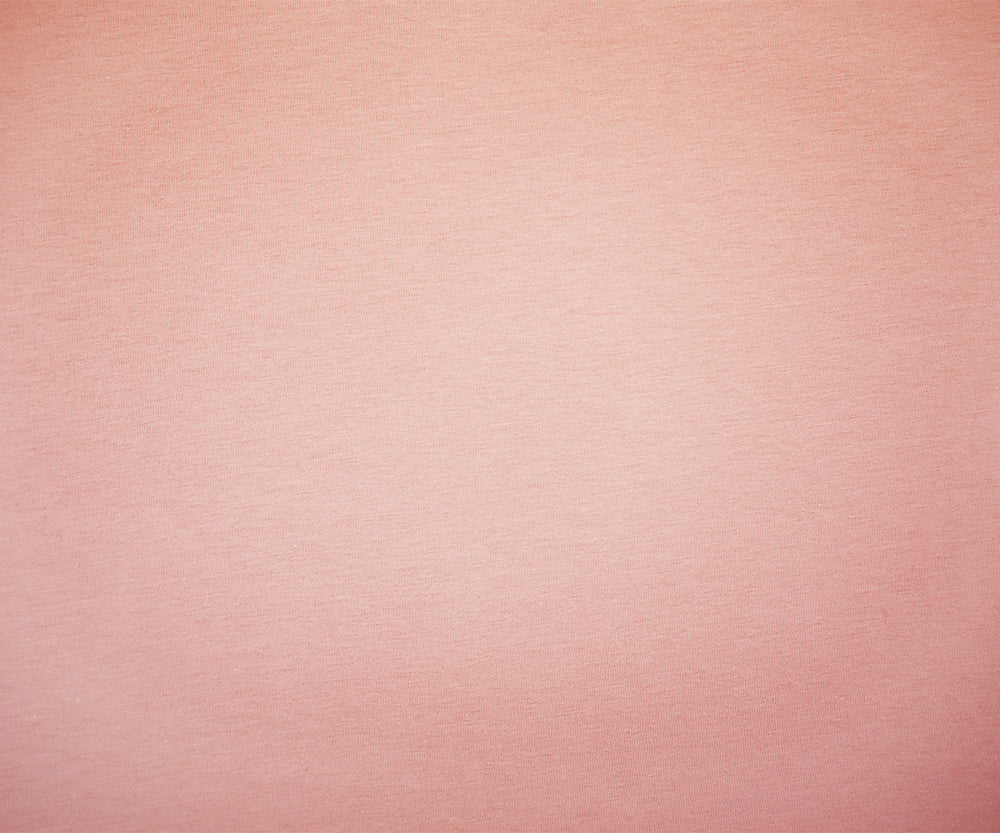 1 Yard Dusty Pink Cotton Jersey Knit Fabric with Stretch for Dresses Activewear and Apparel 60 Inches wide