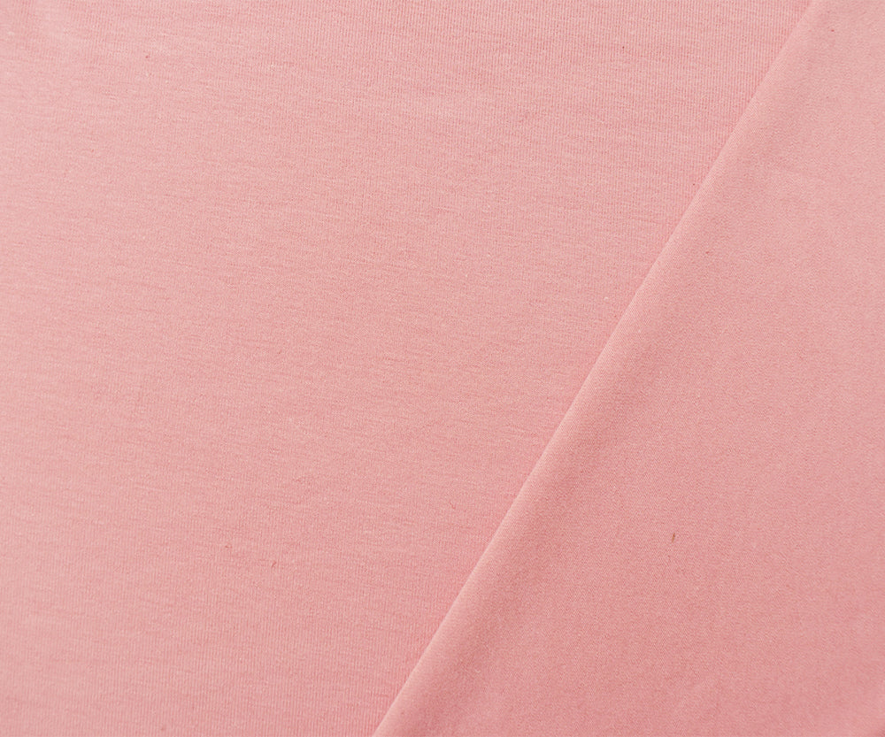 1 Yard Light Baby Pink Cotton Stretch Spandex Jersey Knit Fabric 61 Inches Wide