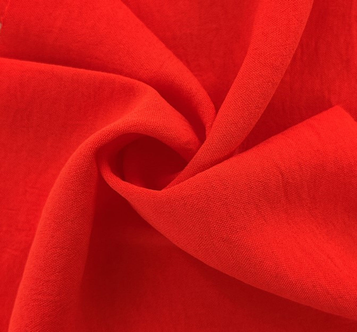 Air Flow Solid Orange Fabric 100% Polyester, 58/60" Wide,1 Yard