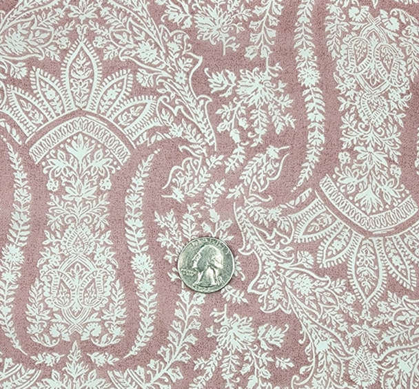 Chiffon Rose Fabric Lightweight Sheer Polyester, 58/60" Wide Flowing 1 Yard Apparel Fabric