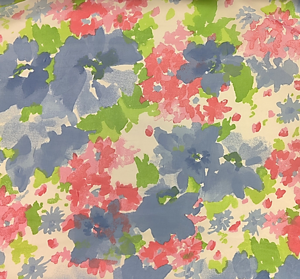 1 Yard White or Blue or Red Chiffon Fabric Lightweight Sheer Polyester for Apparel & Crafts, 56/58" Wide