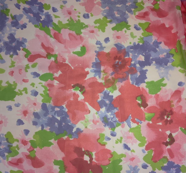 1 Yard White or Fuchsia or Purple Chiffon Fabric Lightweight Sheer Polyester for Apparel, Decor & Crafts, 56/58" Wide