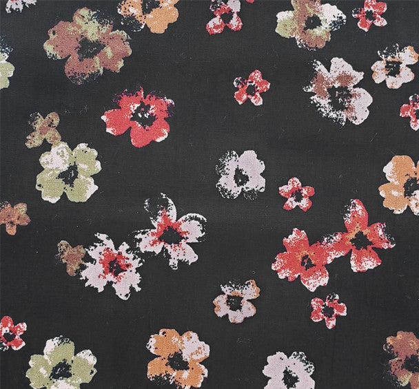 1 Yard Cotton Poplin Solid Black Fabric Medium Weight 58/60" Width Apparel Sewing