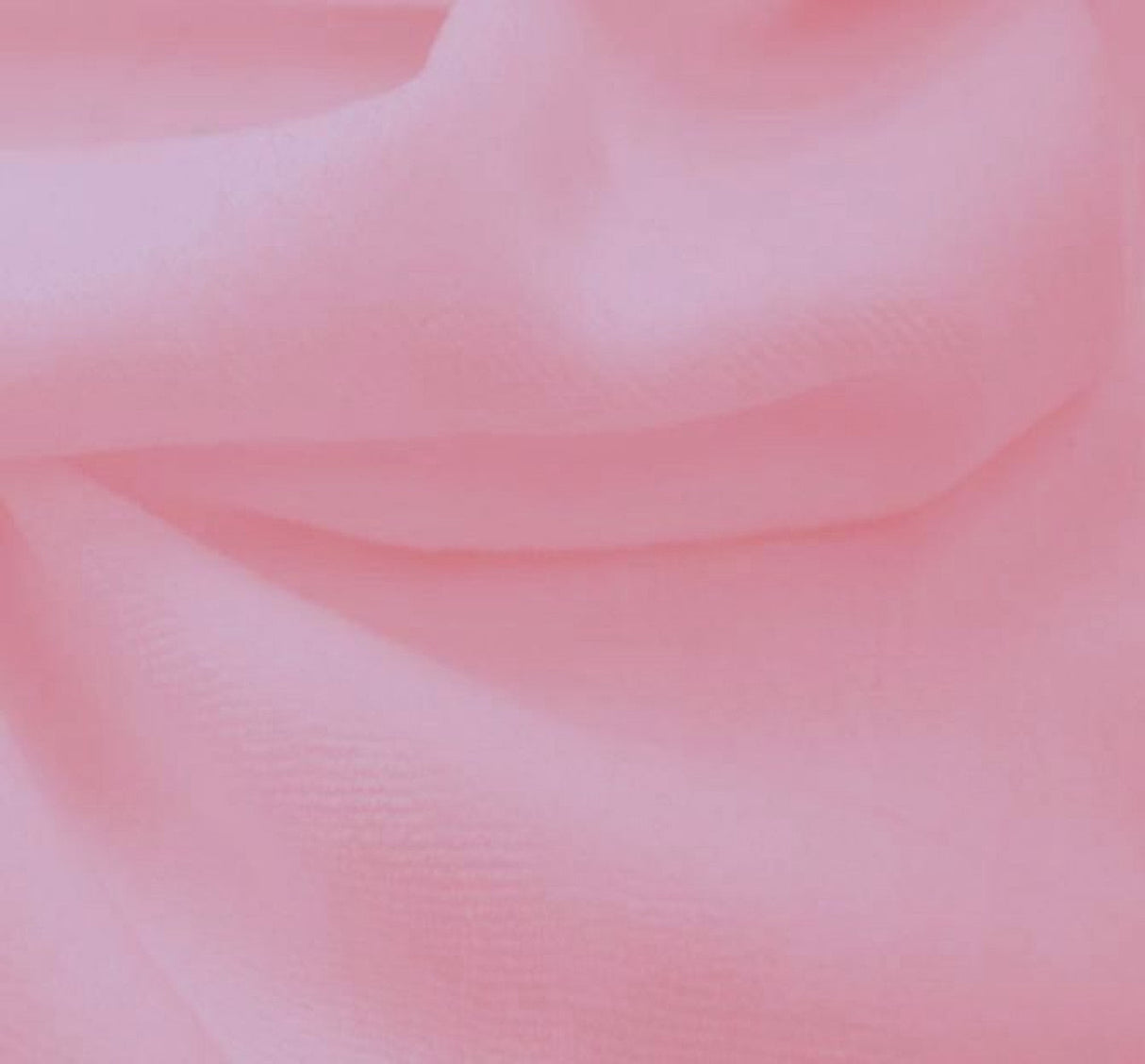 1 Yard CVC Velour Solid Pink Fabric, 58/60? Wide Cotton Polyester Blend