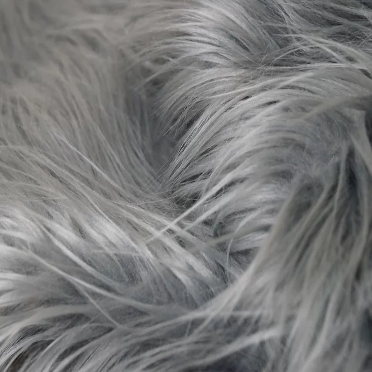 1 Yard Shaggy Long Pile Faux Fur Fabric 4" Pile