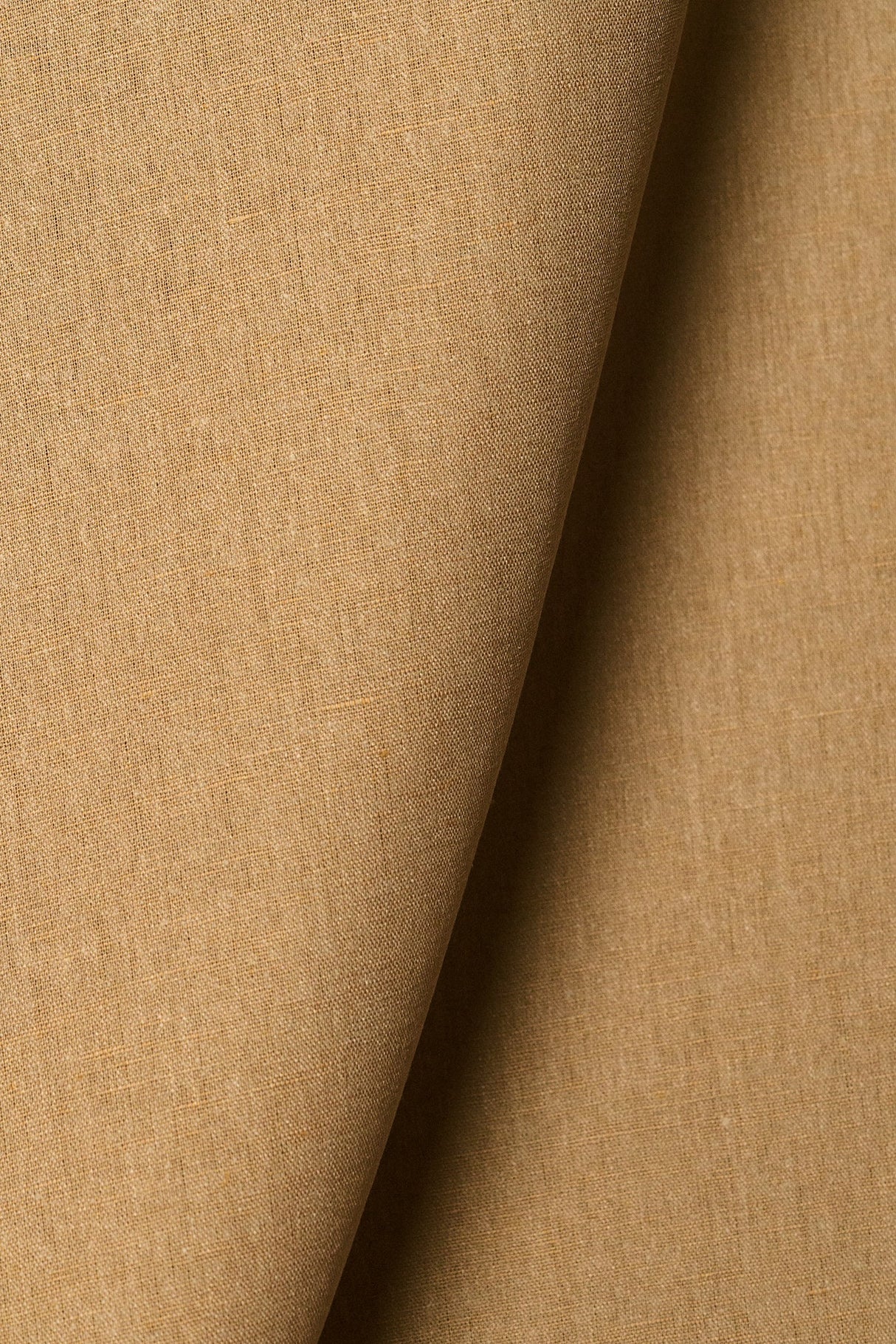 1 Yard Clay Linen Silk Blend Fabric Soft Flat Finish Midweight Woven 54" Width