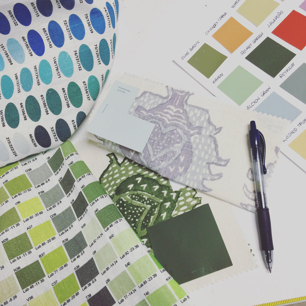 1 Yard Custom Color Matching Service, Match to Paint Colors or Fabric Swatch