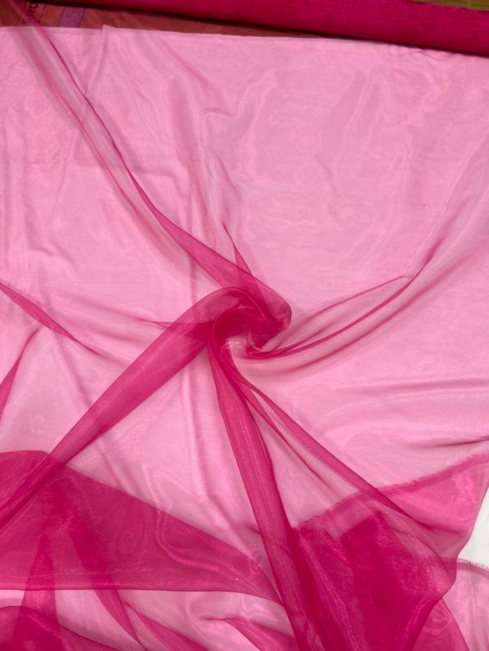 1 Yard Sheer Organza Fabric Crisp Lightweight Elegant Material for Decor Fashion Crafts