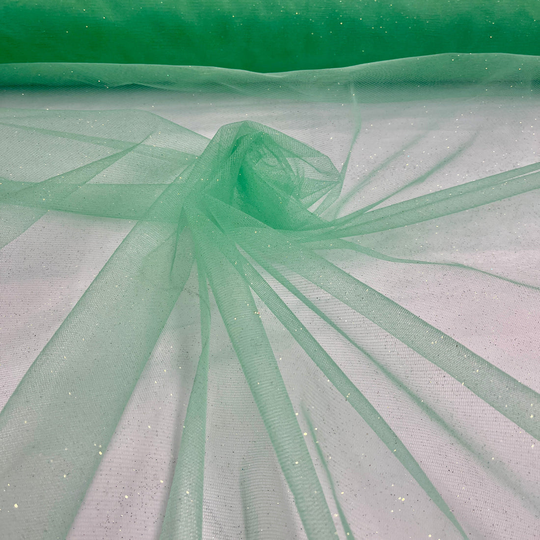 1 Yard 60" Wide Glitter Mesh Fabric Perfect for Bridal, Quinceanera & Dance Costumes