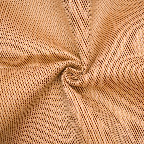 1 Yard Orange Maroon Indoor Outdoor Dobby Home Decorating Fabric Upholstery 64 Inches Width