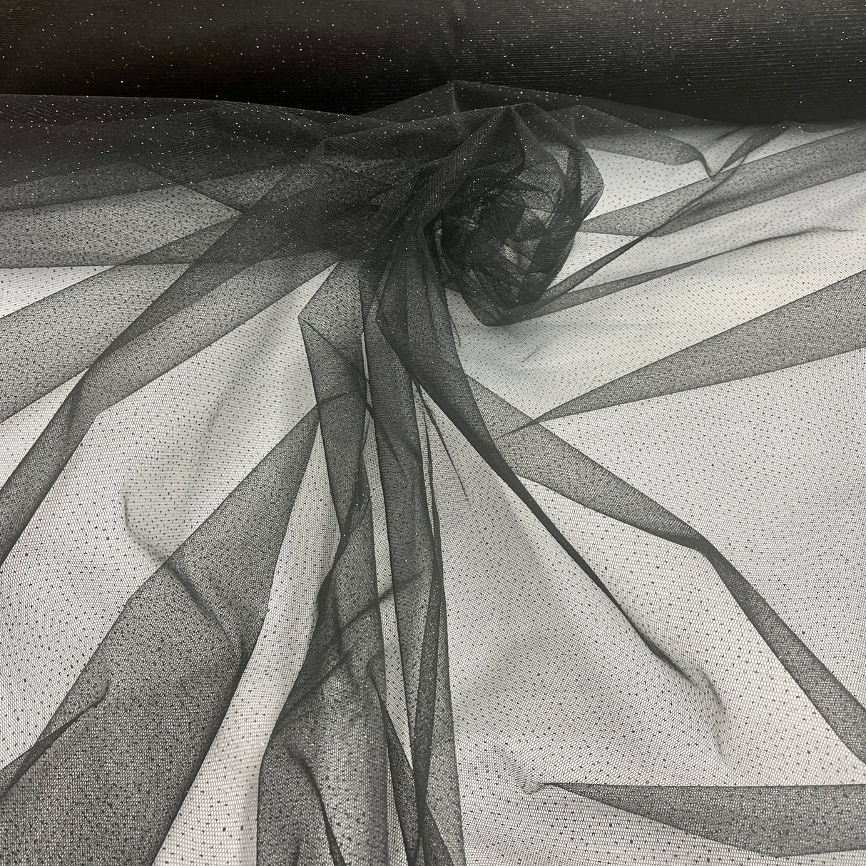 1 Yard Glitter Mesh Fabric | 60" Width | 100% Polyester | Sheer Sparkle for Dresses & Décor