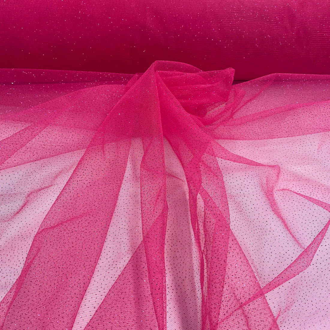 1 Yard 60" Wide Glitter Mesh Fabric Perfect for Bridal, Quinceanera & Dance Costumes
