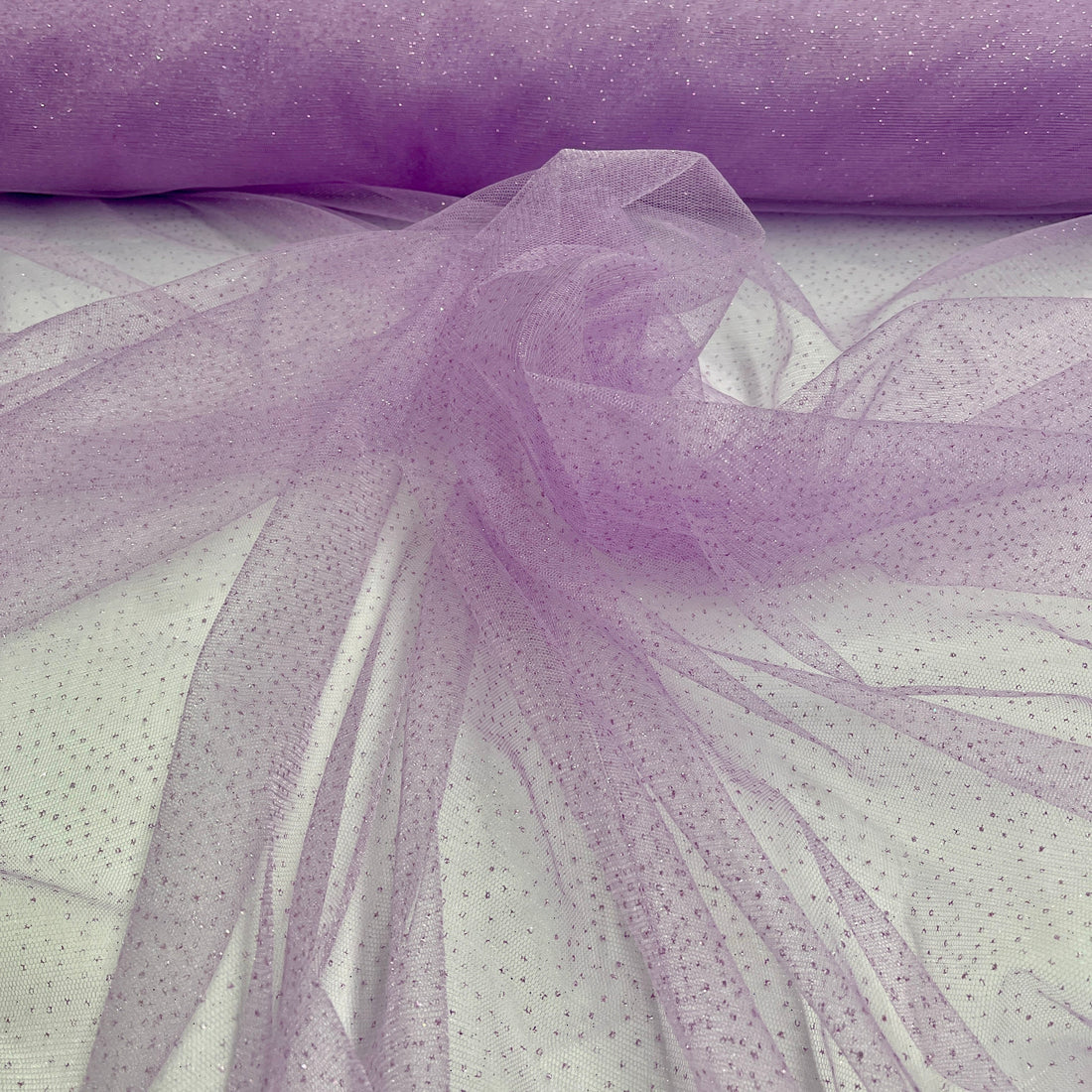 1 Yard 60" Wide Glitter Mesh Fabric Perfect for Bridal, Quinceanera & Dance Costumes