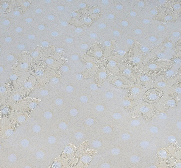 1 Yard Banana Floral Jacquard Chiffon Fabric Sheer Lightweight Polyester57/58" Wide