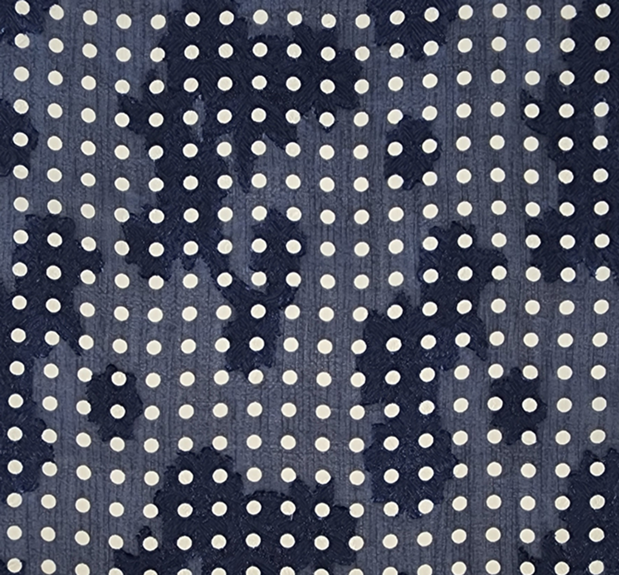 1 Yard Navy Floral Jacquard Chiffon Fabric 57/58" Wide Lightweight Sheer Polyester for Dresses & Apparel