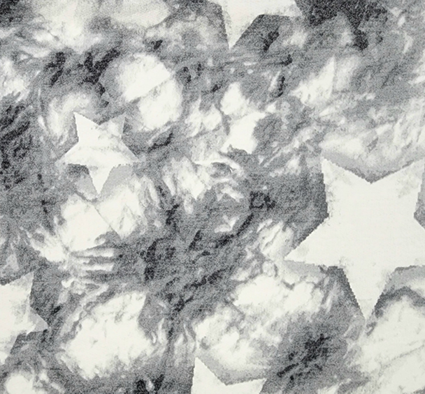 1 Yard French Terry Gray Knit Fabric Soft Stretch Rayon 58/60 Inches Wide