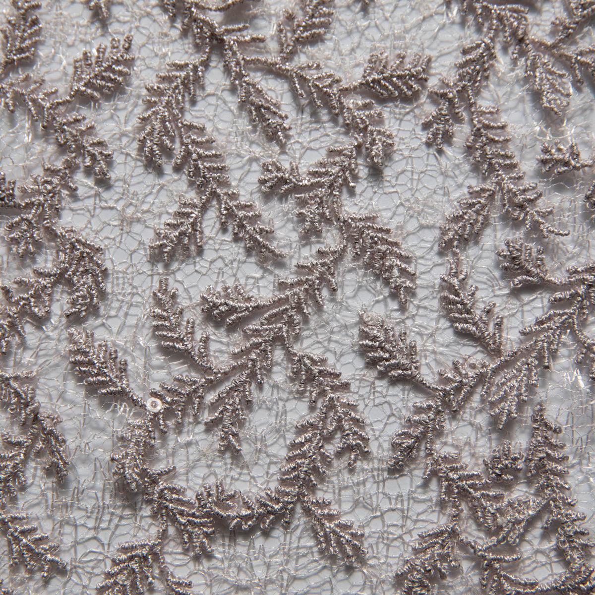 1 Yard Delicate Embroidered Tulle Lace Fabric with Intricate Design 50/52" Wide
