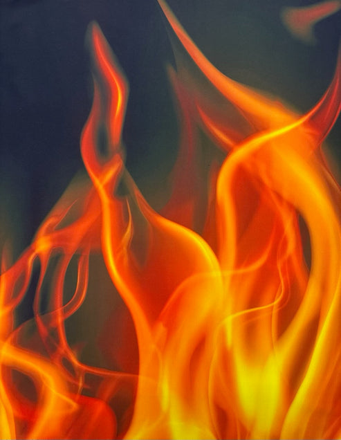 1 Yard Flame Print Spandex Fabric 58/60 Inches Wide for Swimwear and Activewear 58"/60" Width