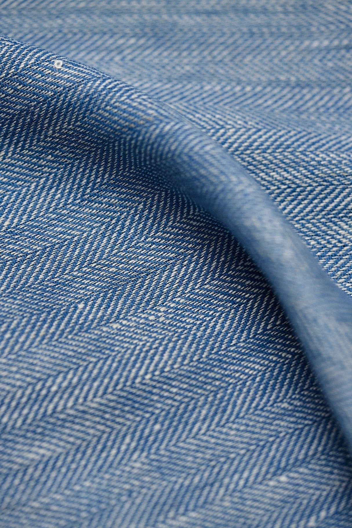 1 Yard Linen Novelty Herringbone Yarn Dyed Fabric Colonial Color 54" Width