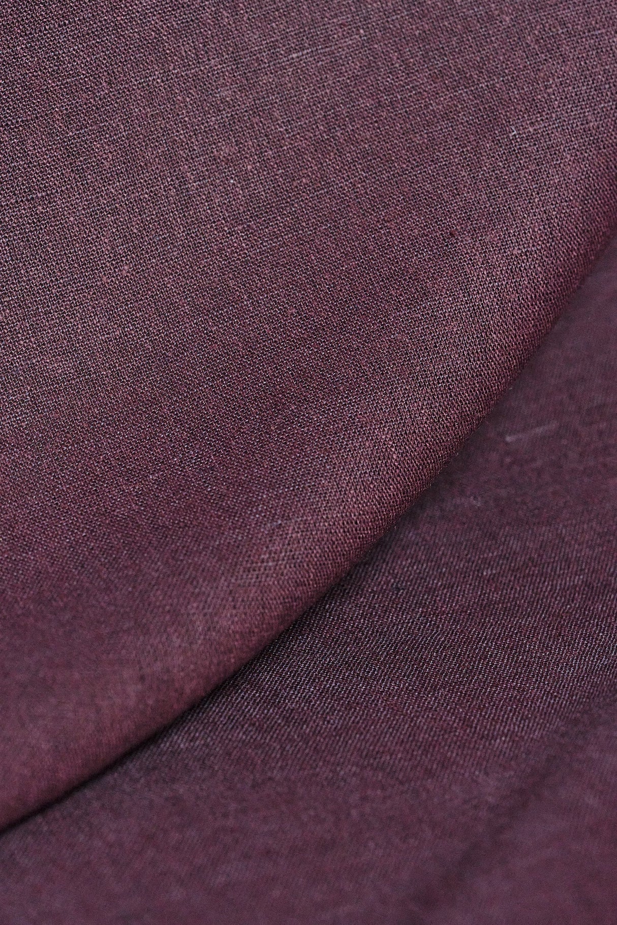 1 Yard Grape Purple Linen Silk Blend Fabric, Lightweight Woven Fabric for Apparel 54 Inches Wide
