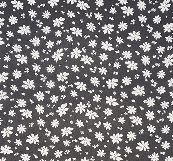 1 Yard Gray Hi Multi Chiffon Lightweight Sheer Polyester with Soft Drape, 58/60" Wide